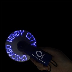 Led Hand Message Fan