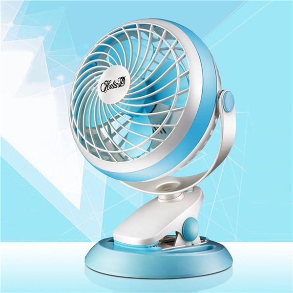 360 Rotation Mute USB Electrical Clamp Fan
