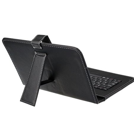 9 Inch Leather Case Micro USB Keyboard