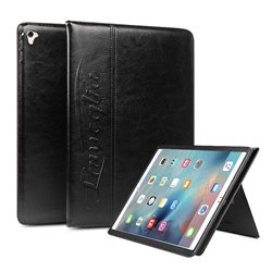 Slim Leather Handstrap Case With Folding Stand