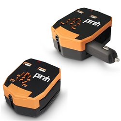 Car Charger All In One International Travel Adapter