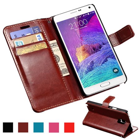Samsung (All Model) Luxury Wallet PU Leather Coque Phone Bag With Stand