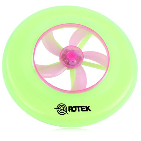 Colourful Flashing Frisbee With Windmill
