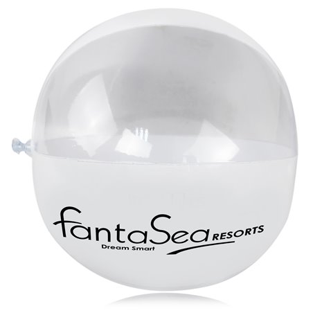 Semi-Translucent Inflatable Beach Ball