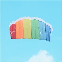Parachute Dual Line Kite With Control Bar