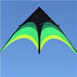 Umbrella Cloth Triangle Kite with Long Ribbon