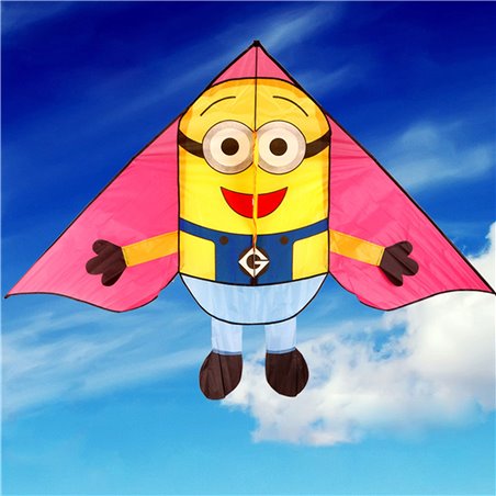 Minions Kite with Handle Line for Children