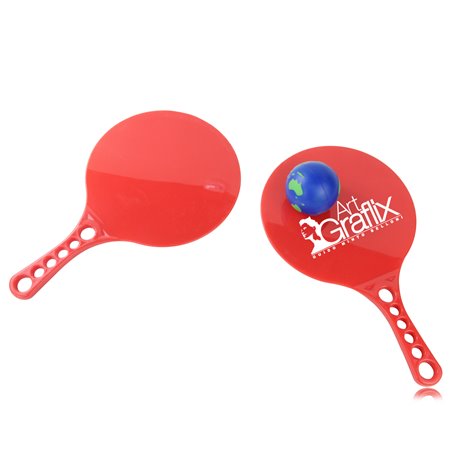 Plastic Beach Racket Ball Set