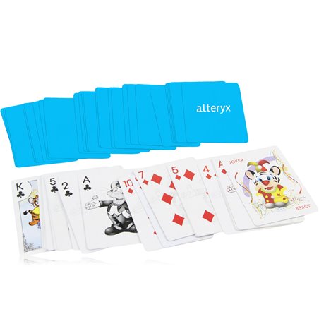 Cartoon Poker Playing Cards