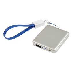 Power Bank Keychain With Cable Strap