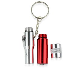 4 In 1 Compass Whistle Key Ring