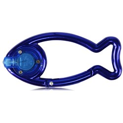 Fish Shaped Carabiner Flashlight