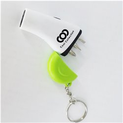 Pocket Screwdriver Tool Kit Keychain Flashlight