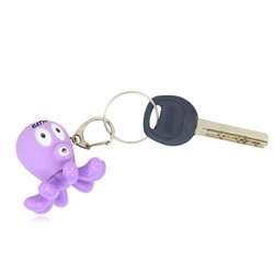 Octopus Shaped Led Keychain