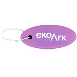 Floating Key Tag Keychain