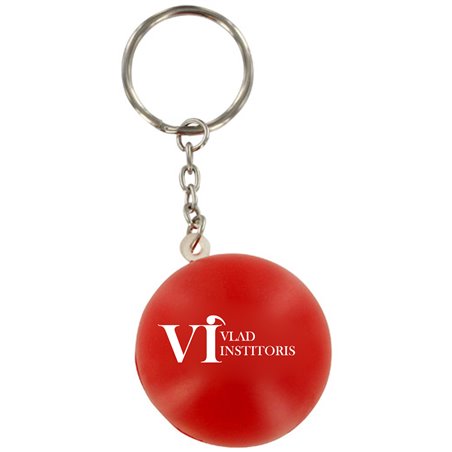 Squeezable Stress Ball Key Chain