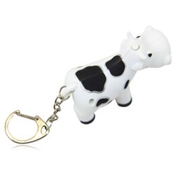 Cow Led Keychain With Sound