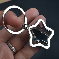 Star Key Chain Ring Holder