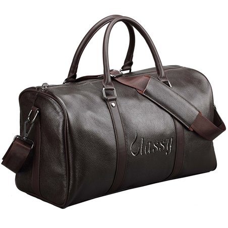 Waterproof Leather Large Capacity Luggage Duffle Bag