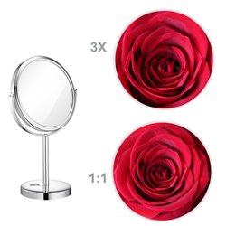 Circular Shape Double Sided Cosmetic Mirror