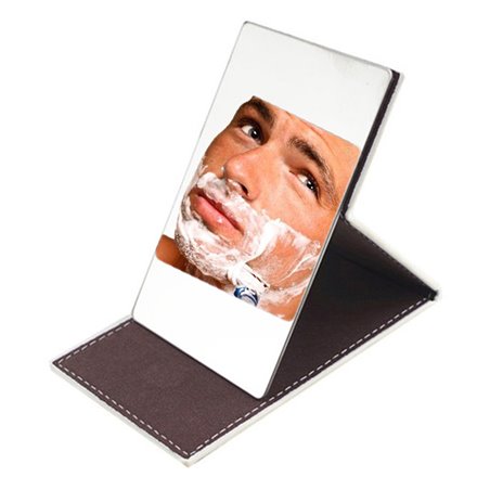 Stainless Steel Foldable Men and Women Cosmetic Mirror