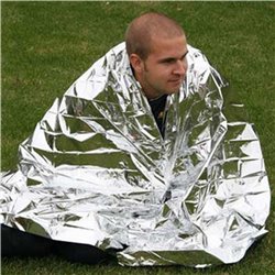 First Aid Tool Rescue Mylar Thermal Blanket