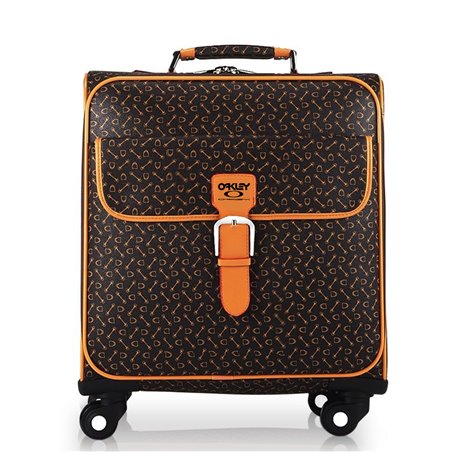 Spinner Wheels Geometric Suitcase