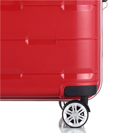 PP Aluminum Trolley Luggage Suitcase