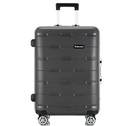 PP Aluminum Trolley Luggage Suitcase