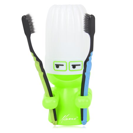 Happy Face Double Toothbrush Holder