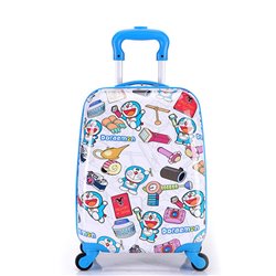 Boy Girl Cat Trolley Suitcase