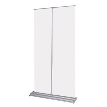 Portable Aluminum Silver Roll Up Banner Stand