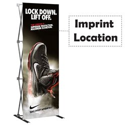 Hop Up 1X3 Tension Straight Fabric Display