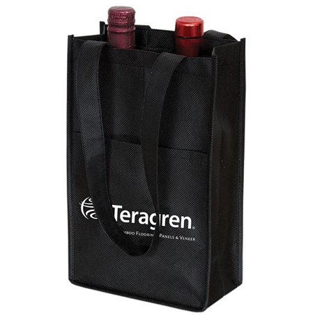 Eco-Friendly 2-Bottle Wine Bag