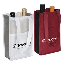 Eco-Friendly 2-Bottle Wine Bag