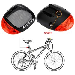 Solar Rear Rainproof Seatpost Bicycle Light