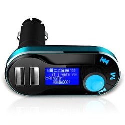 Dual USB Wireless Bluetooth Car FM MP3 Player