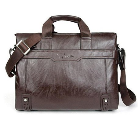 Leather Briefcase Men Bag