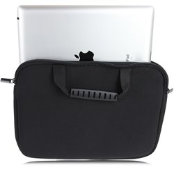 10 Inch Handle Neoprene Zippered Tablet Bag