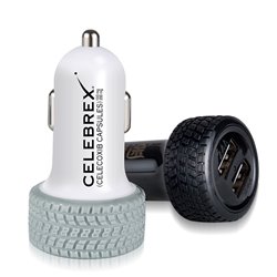 Tire Dual USB Car Charger