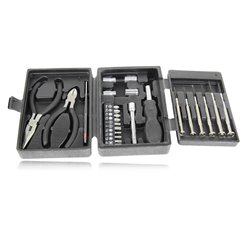 25-Piece Portable Deluxe Tool Kit