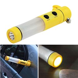 Seat Belt Cutter LED Light Hammer