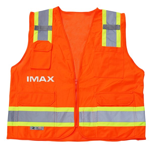 Polyester Safety Vest With Pocket