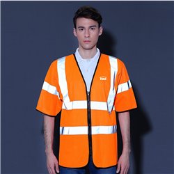 High Visibility Short Sleeve Safety Vest