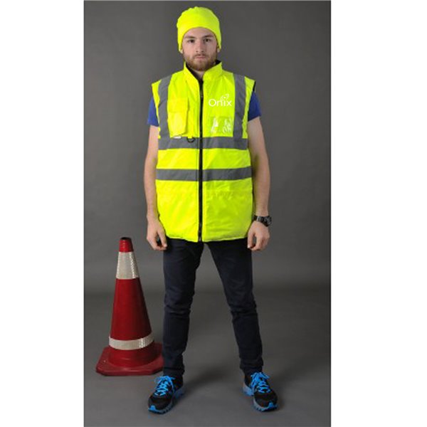 Cotton Padded Winter Outdoor Safety Vest