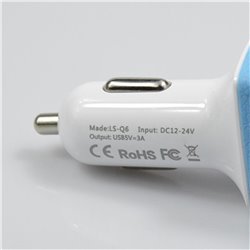 5V/3A 3 USB Ports Car Charger