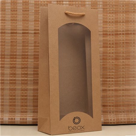 Wine Bags with Window Olive Oil Waterproof Handbags