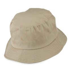 Cotton Polyester Blend Twill Bucket Hat