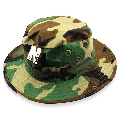 Camouflage Cotton Boonie Bucket Hat