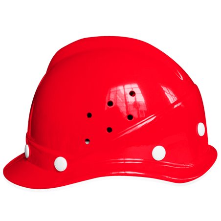 V-Shaped Fiberglass Alarm Helmet